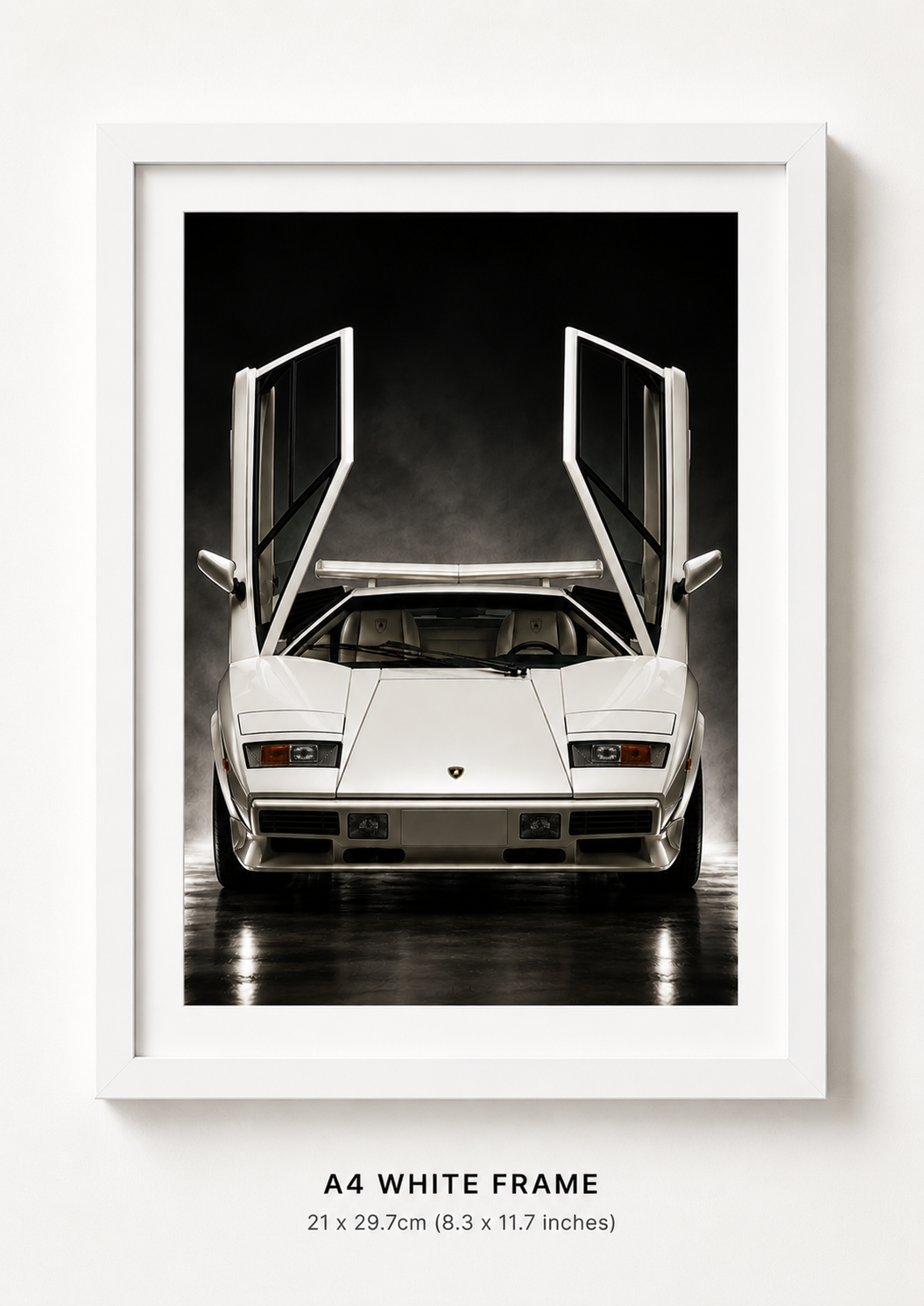 Lamborghini Countach Wall Art