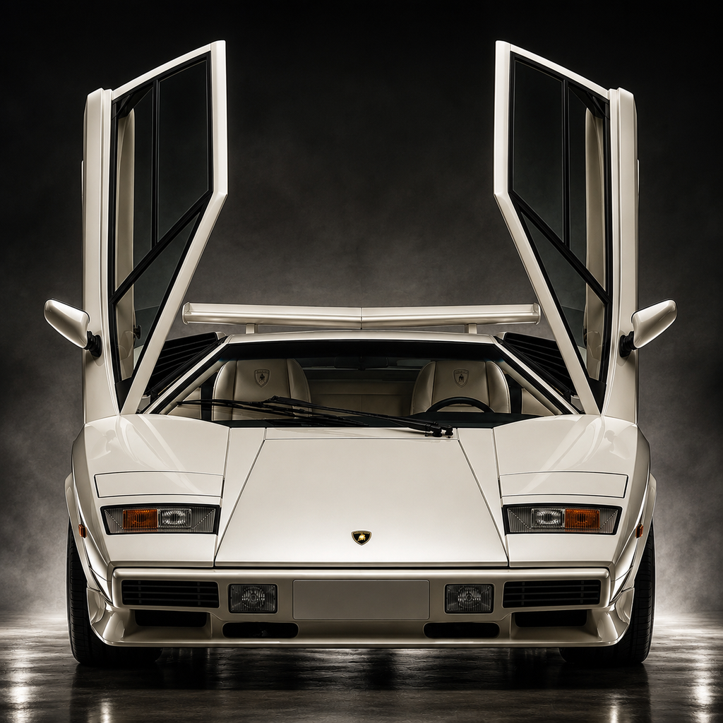 Lamborghini Countach Wall Art