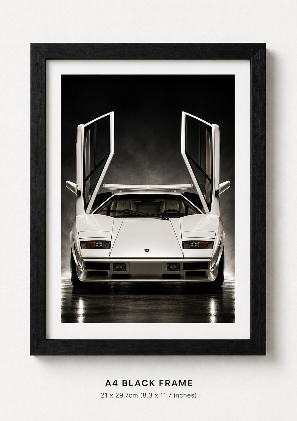Lamborghini Countach Wall Art