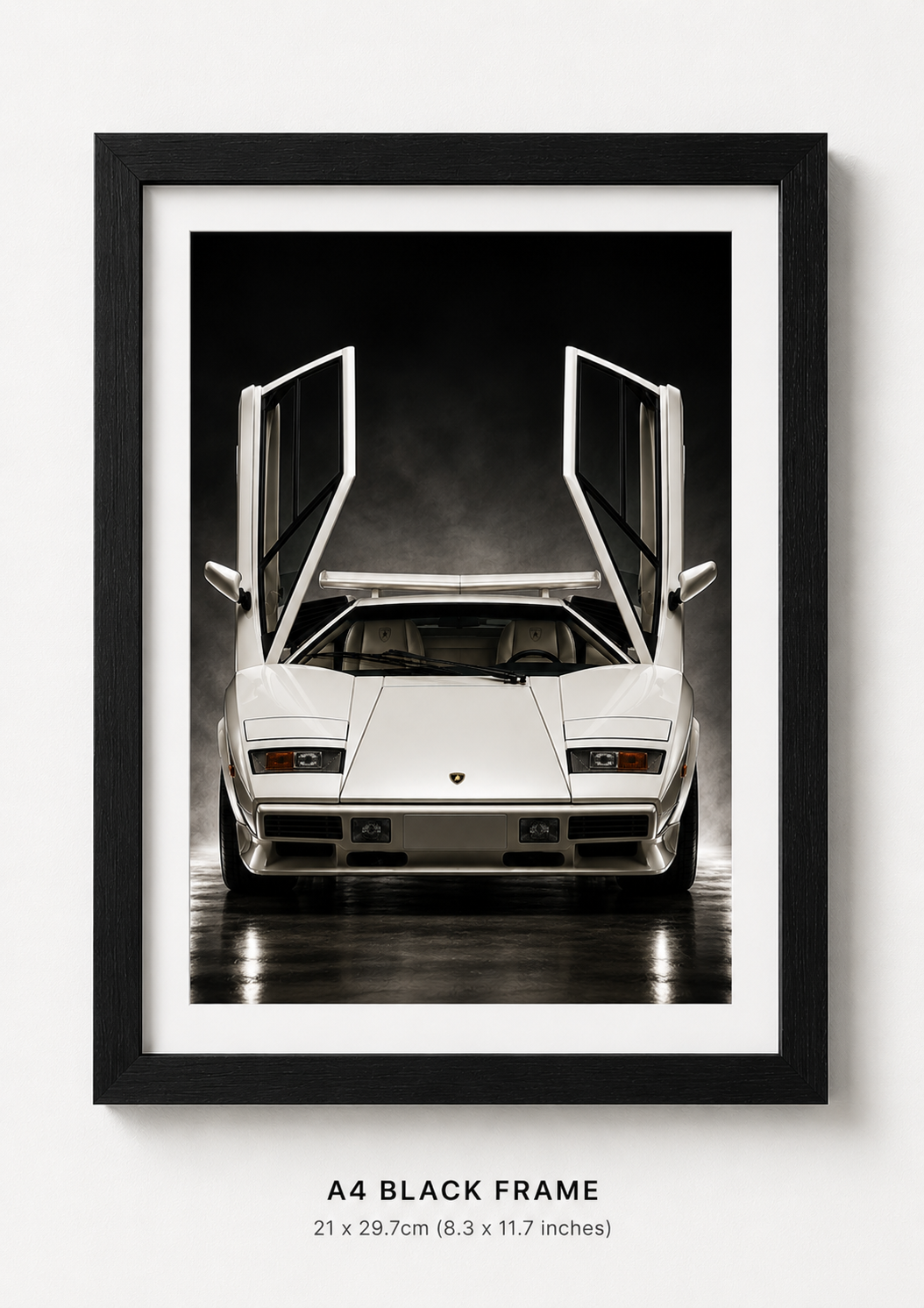 Lamborghini Countach Wall Art